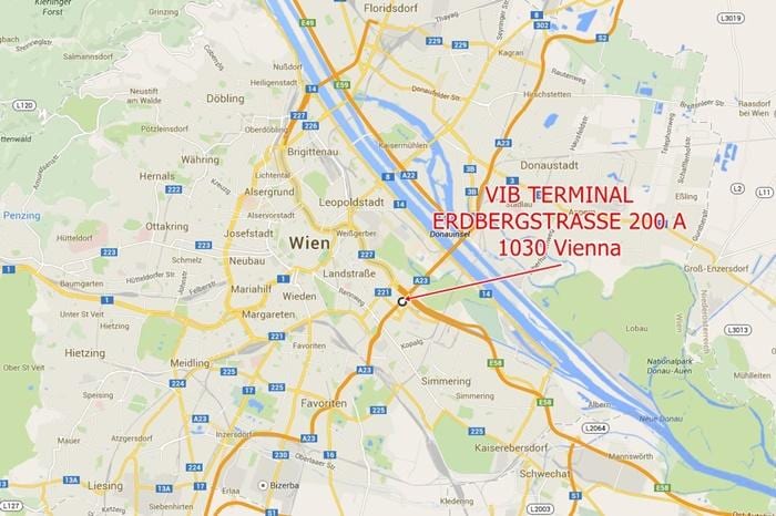 რუკა, ვენის erdberg
