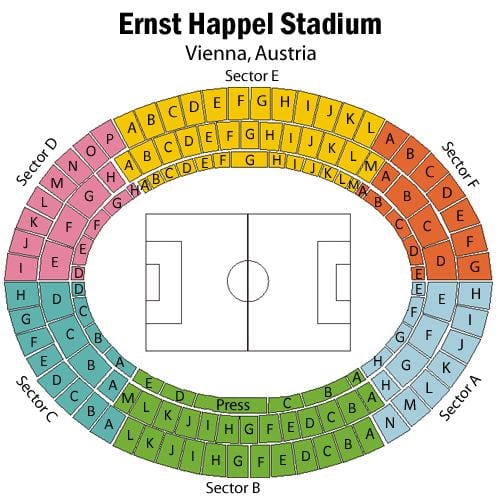 რუკა ernst happel სტადიონი