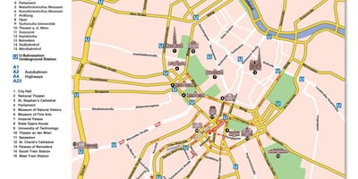 Ringstrasse რუკა