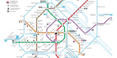 Wien tube რუკა
