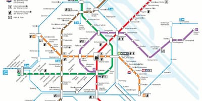 Wien s-bahn რუკა